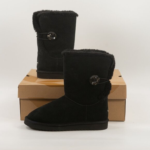 Koolaburra by UGG Women's Nalie Short 'Black' 1145870W-BLK Boot size 6 - Picture 8 of 9